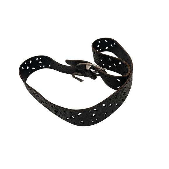 Fossil Belt Women's One Size Adjustable Silver Buckle - Picture 5 of 8